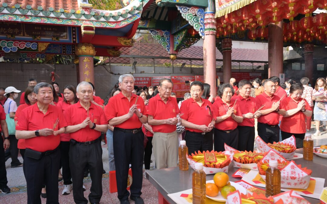 ศาลเจ้าไต้ฮงกง มูลนิธิป่อเต็กตึ๊ง จัดพิธีจุดเทียนเปิดงานเทศกาลตรุษจีน (ชิวสี่) ประจำปี 2569 สวดชัยมงคลคาถา (พะเก่ง) เฮง เฮง เฮง ตลอดปีมะเมีย