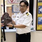 หัวหน้าด่านบางครุ 2 ทางพิเศษกาญจนาภิเษก (บางพลี-สุขสวัสดิ์) เก็บกระเป๋าคืนเจ้าของ 