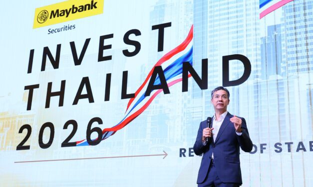 เมย์แบงก์จัด “Invest Thailand 2026” รวมพลังนักลงทุน–พันธมิตรกว่า 200ราย  เปิดเวทีชี้ทิศทางเศรษฐกิจ–โอกาสลงทุนอาเซียน ตอกย้ำผู้นำโบรกเกอร์ระดับประเทศ