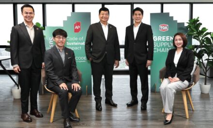 AP x TOA สองผู้นำพันธมิตรอสังหาฯ ประกาศความร่วมมือ Green Supply Chain  ยกระดับมาตรฐานการก่อสร้าง ส่งมอบ Living Quality เพื่อคุณภาพชีวิตที่ดีอย่างยั่งยืน