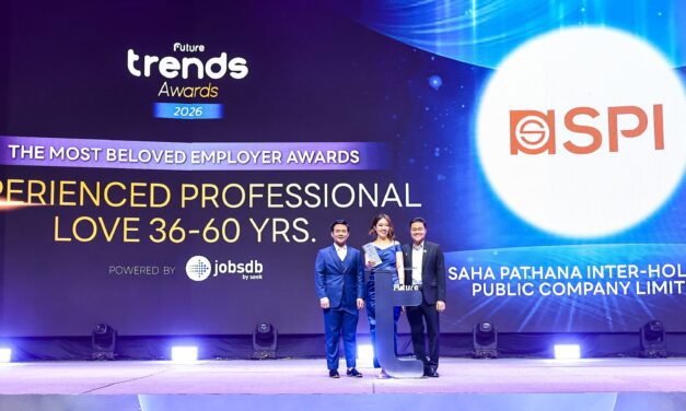 SPI คว้า 2 รางวัลใหญ่จาก Future Trends Awards 2026  ตอกย้ำผู้นำ ESG และองค์กรต้นแบบที่ครองใจคนทำงาน