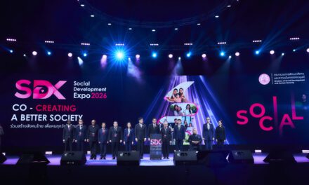 พม. จัดงานใหญ่ “Social Development Expo 2026 (SDX 2026)” ดึง ปชช.-เครือข่าย ร่วมสร้างสังคมไทย เพื่อคนทุกวัยไปด้วยกัน พร้อมกางผลงาน พม. 120 วัน ร่วมสร้างสังคมอยู่ดี มีโอกาส เพื่อคนไทยทุกคน   21-23 ส.ค.นี้ ณ อาคารอิมแพ็ค ชาเลนเจอร์ ฮอลล์ 2 เมืองทองธานี จังหวัดนนทบุรี