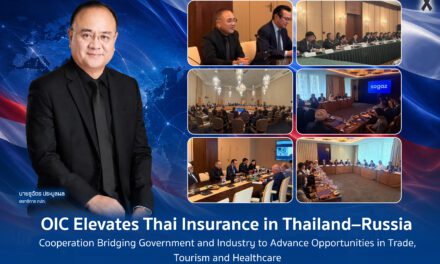 คปภ. ยกระดับ “ประกันภัยไทย” สู่ความร่วมมือระดับประเทศ ไทย – รัสเซีย เชื่อมภาครัฐ – ภาคธุรกิจ ต่อยอดโอกาสใหม่ด้านการค้า ท่องเที่ยว และสุขภาพ